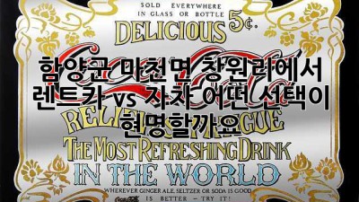 함양군 마천면 창원리에서 렌트카 vs 자차? 어떤 선택이 현명할까요?
